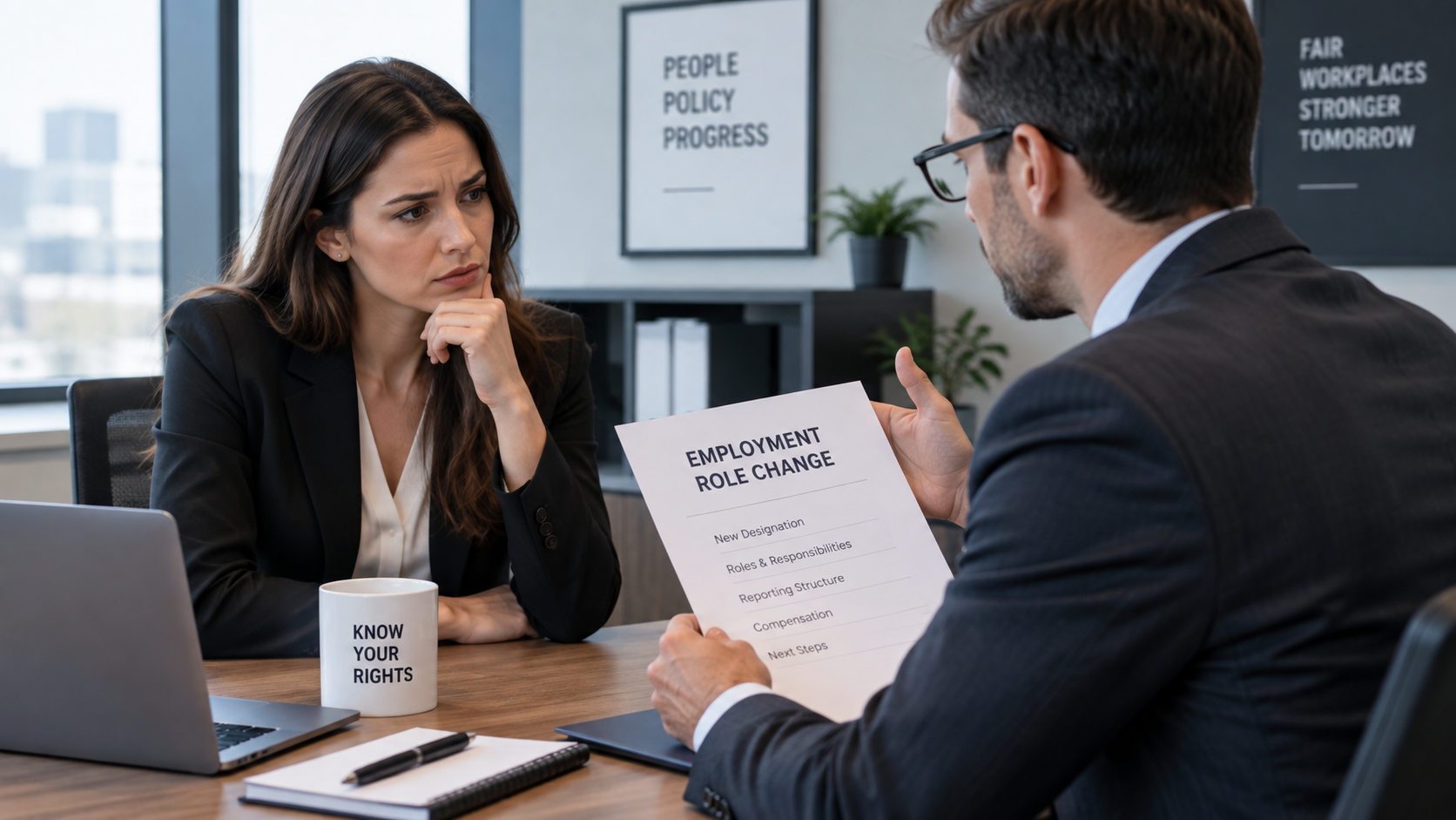 When an Employer Changes Your Designation Without Consent: What the Law Really Examines